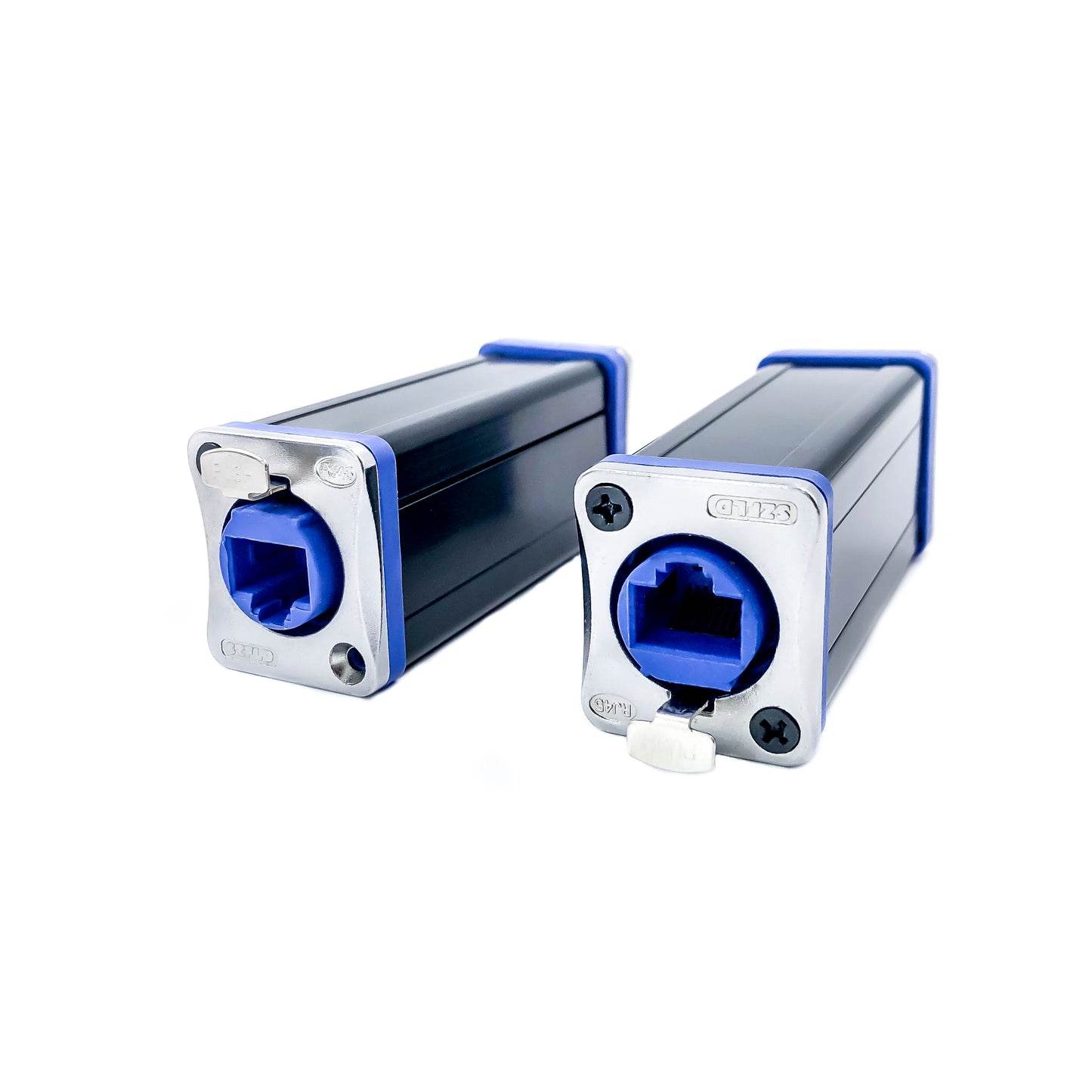 RJ45 Feed-Through Ethercon Coupler for Cable Extensions