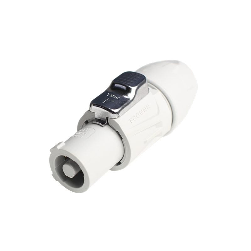 FCONNR FN9 Assembled Type Power Blue Powercon Connector