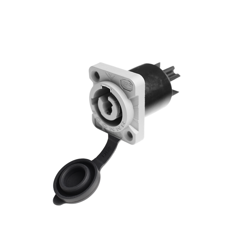 FCONNR FN9 Assembled Type Power Blue Powercon Connector