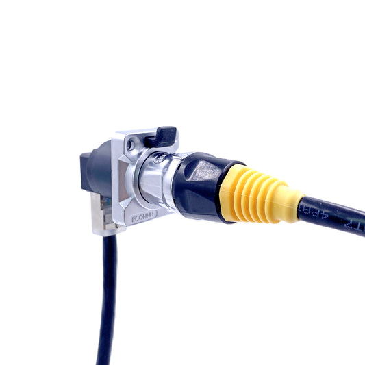 FCONNR RJ45 Male Female Connector IP65