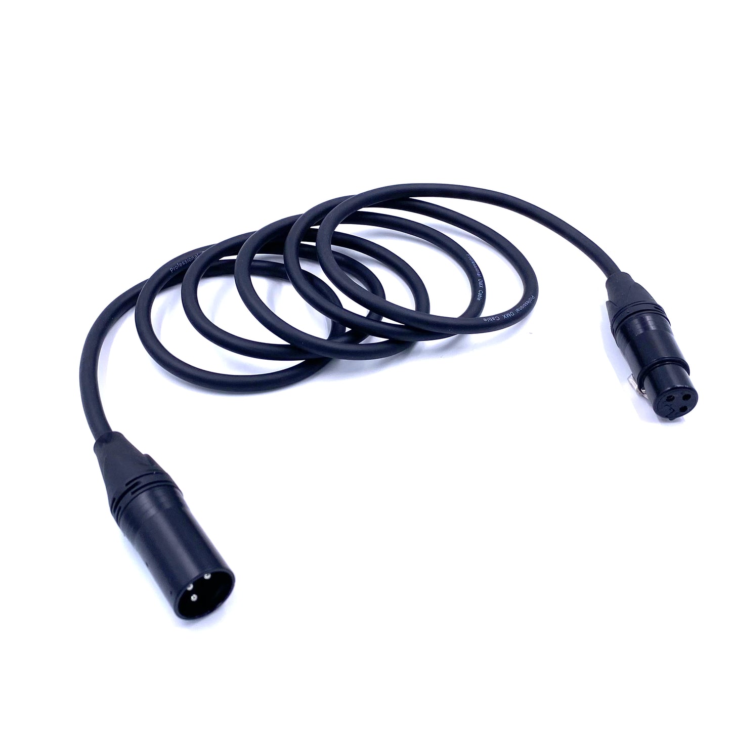 FCONNR 3Pin Dmx XLR Cable Customized Length