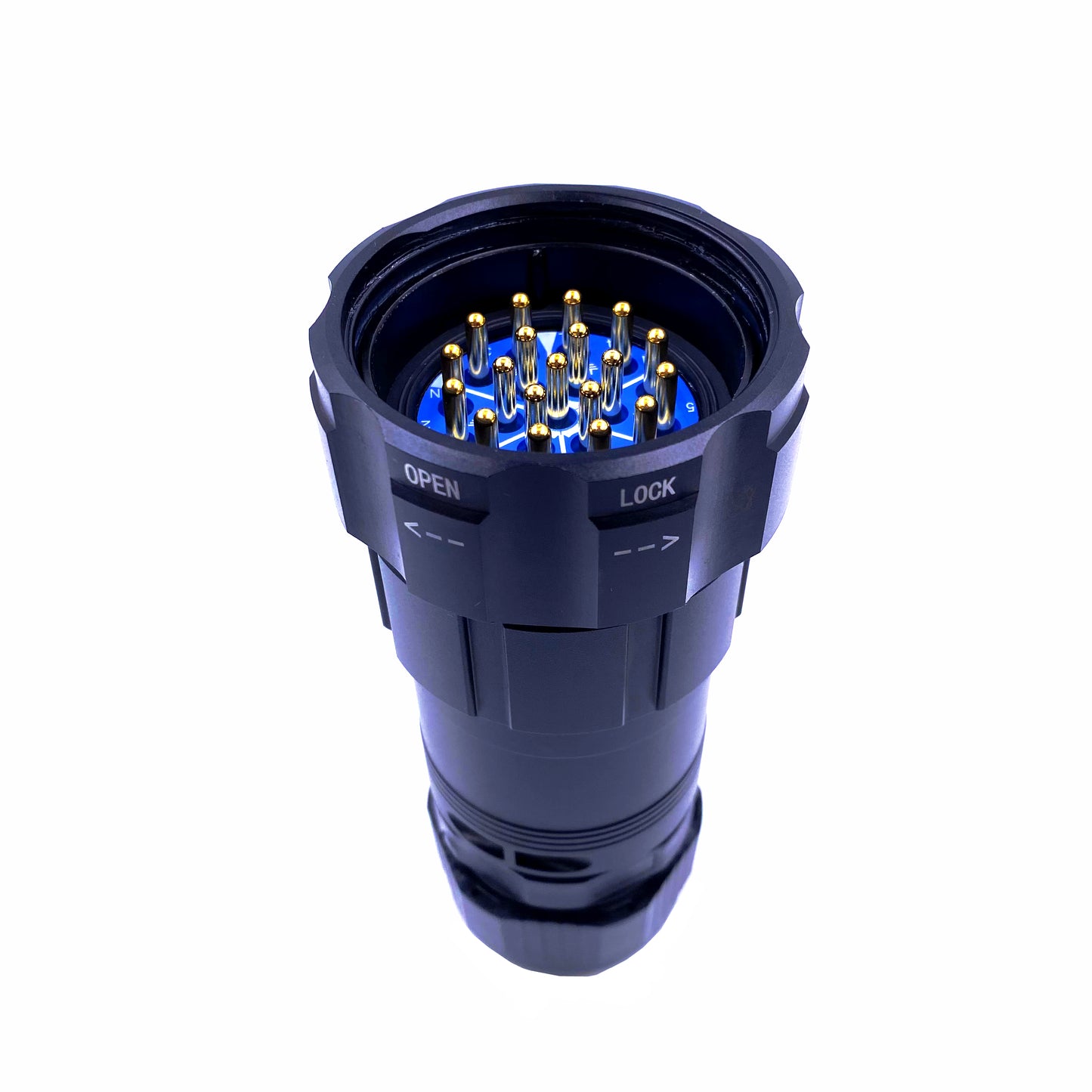 FCONNR 19 Pin Socapex Connector Waterproof Female Plug