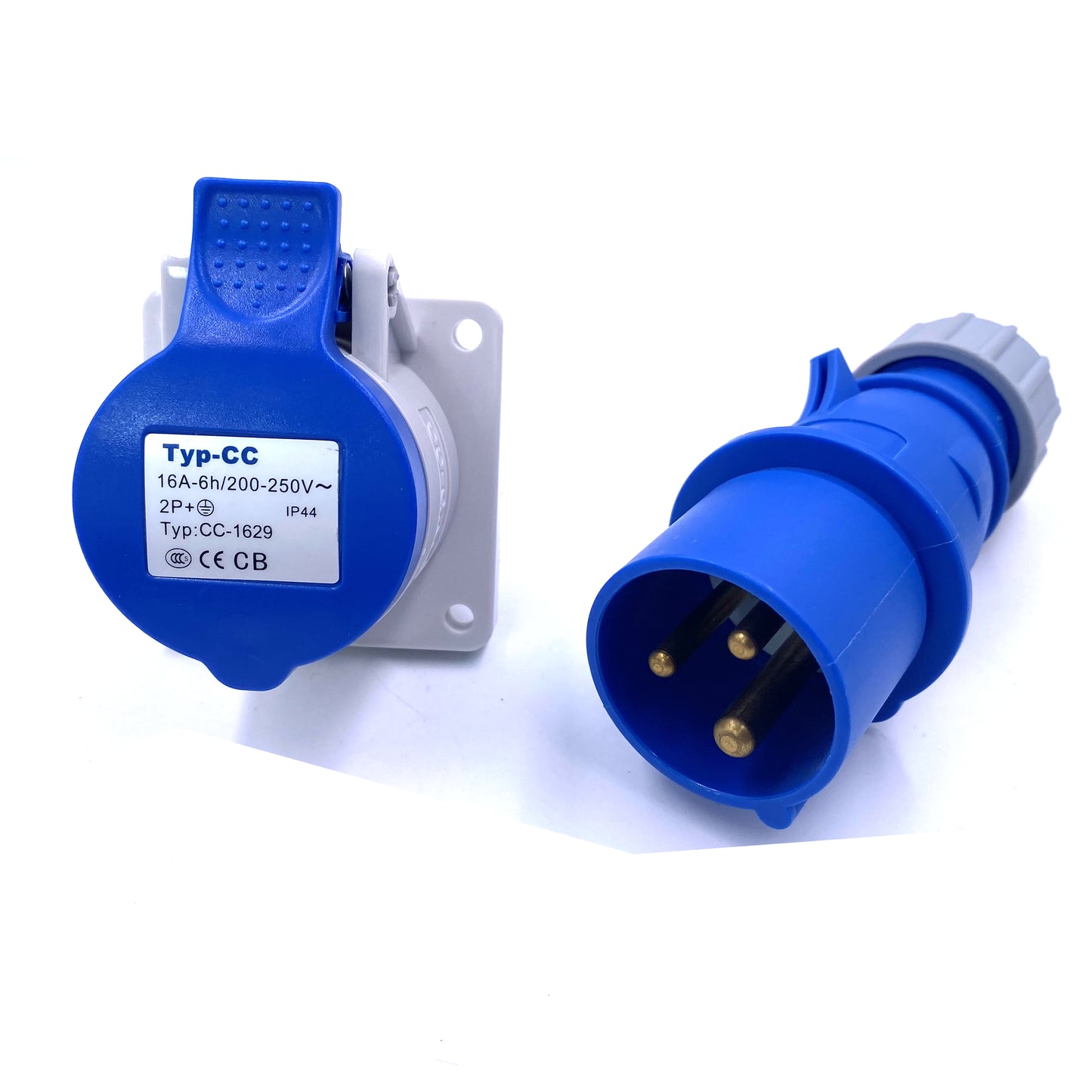IEC 16A 3Pin Male Female Plug and Connector