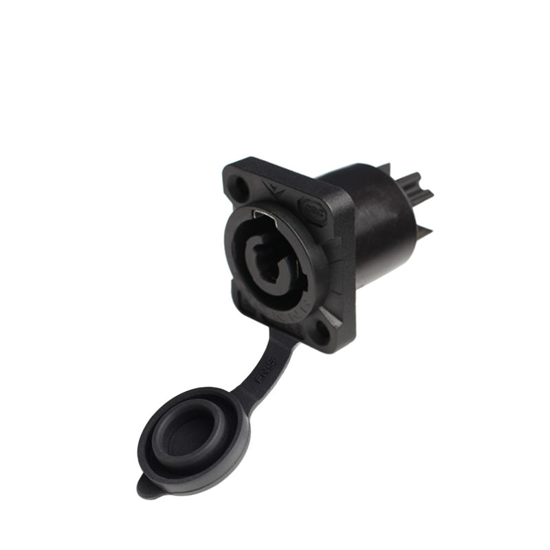 FCONNR FN9 Assembled Type Power Blue Powercon Connector