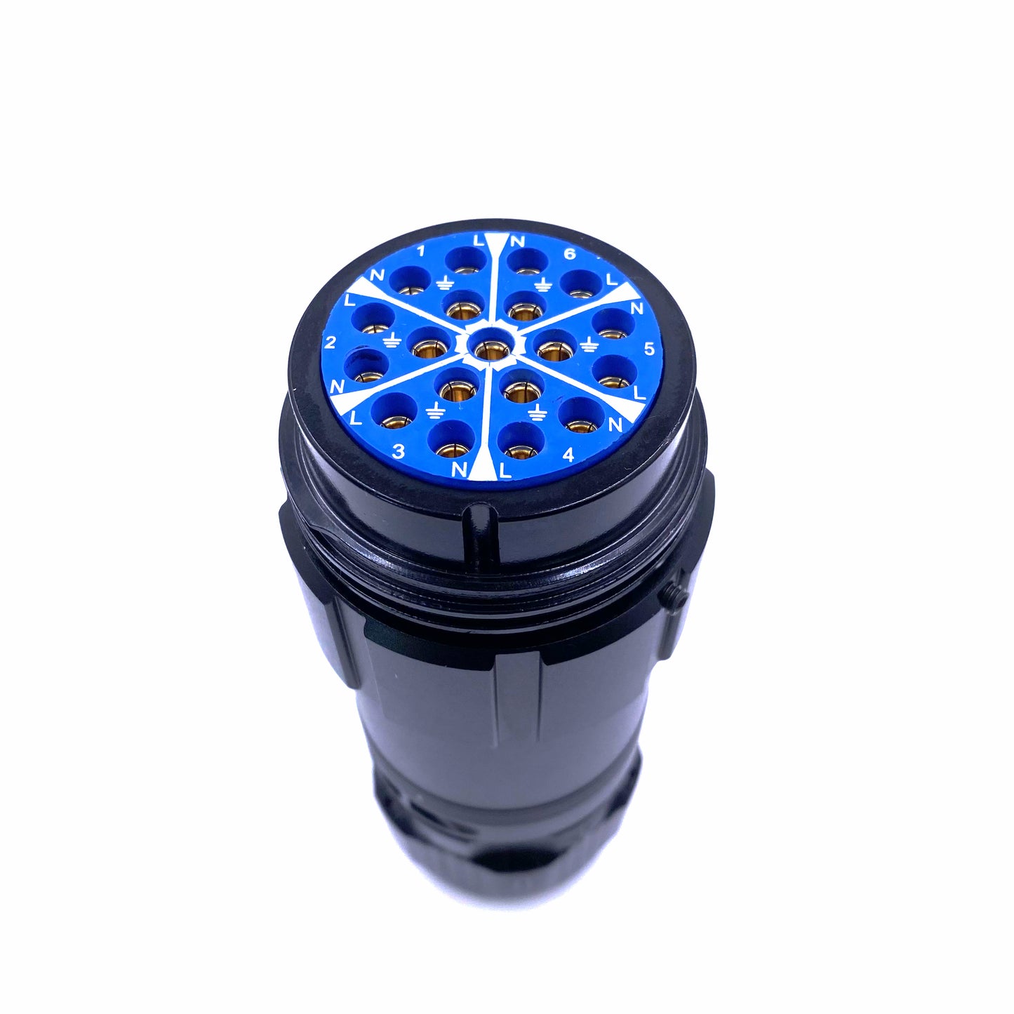 19Pin Socapex Waterproof Connector Female Socket