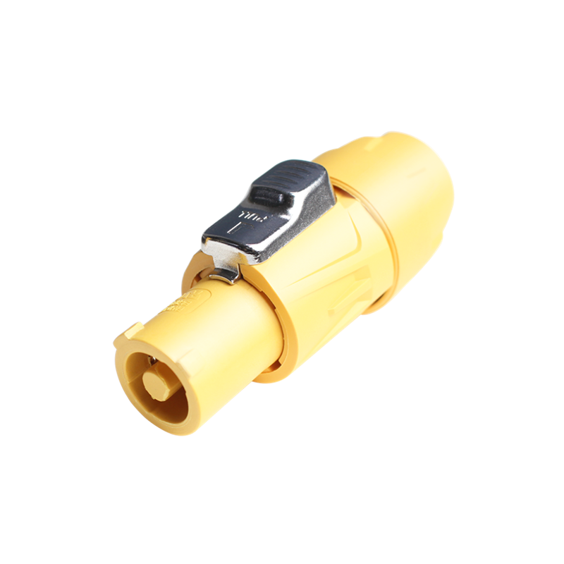 FCONNR FN9 Assembled Type Power Blue Powercon Connector