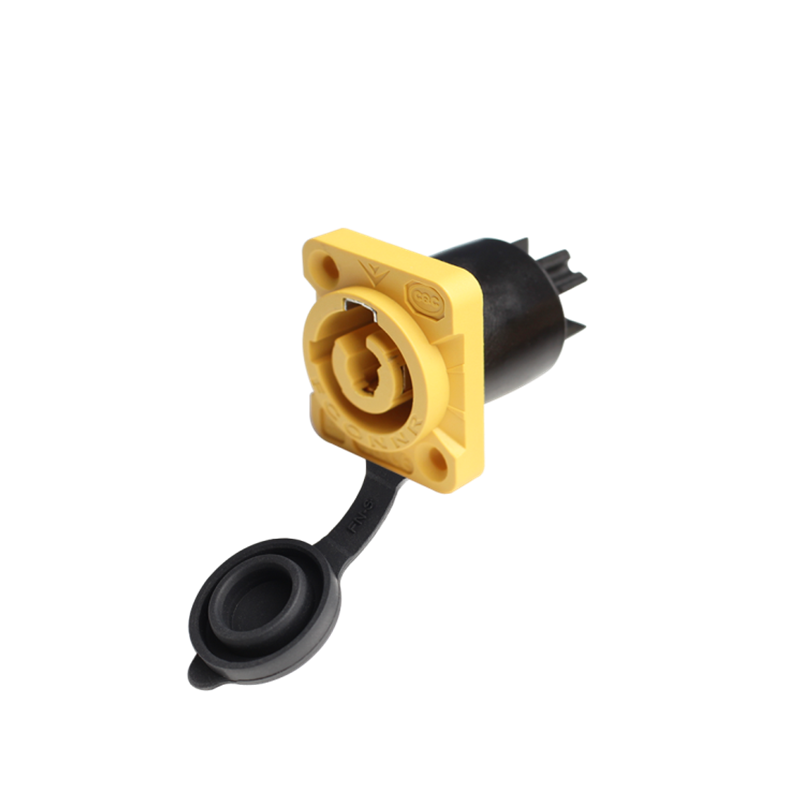 FCONNR FN9 Assembled Type Power Blue Powercon Connector