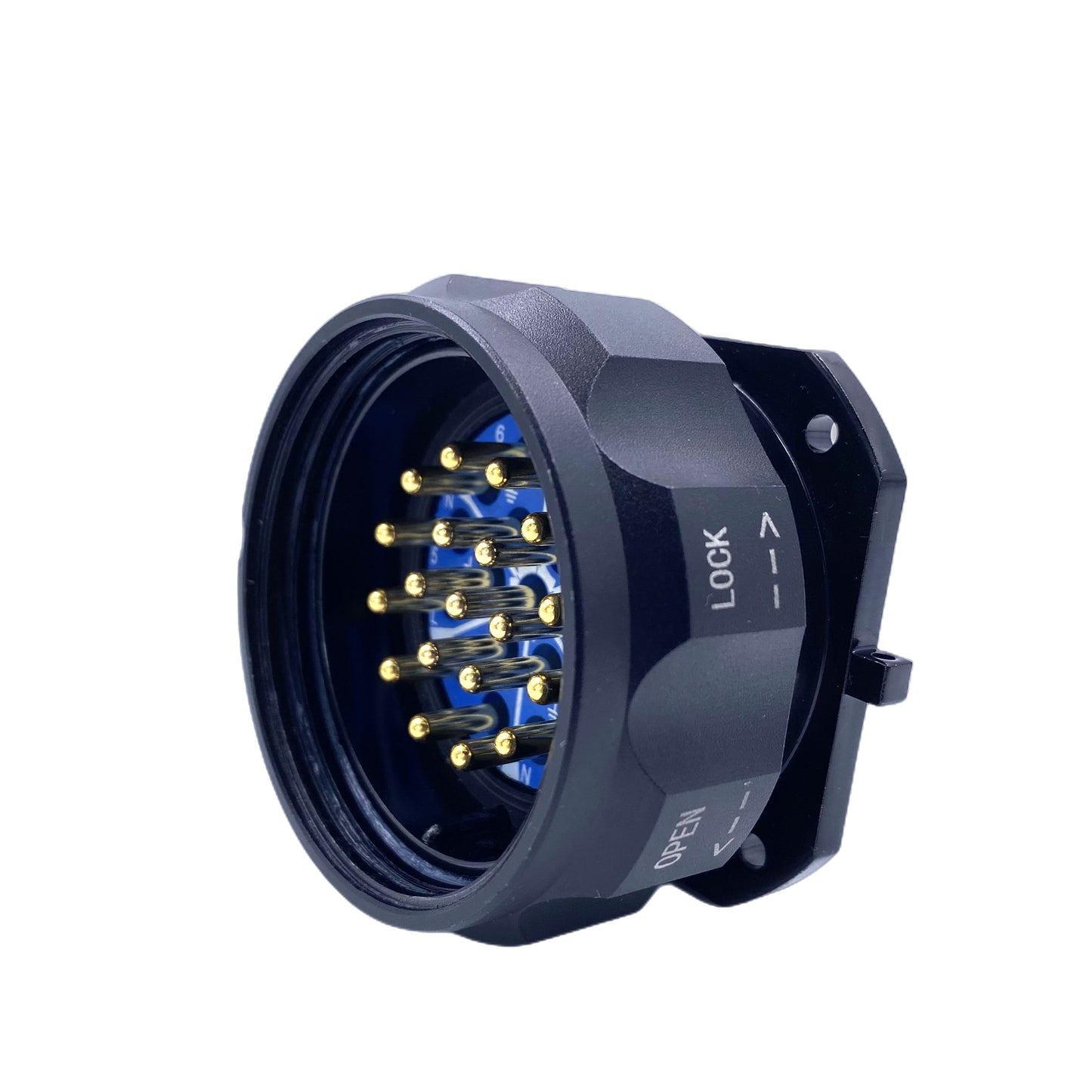 19Pin Socapex Waterproof Connector Female Socket